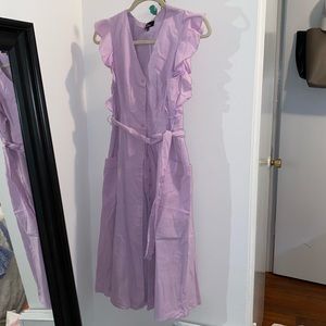 Lavender midi dress